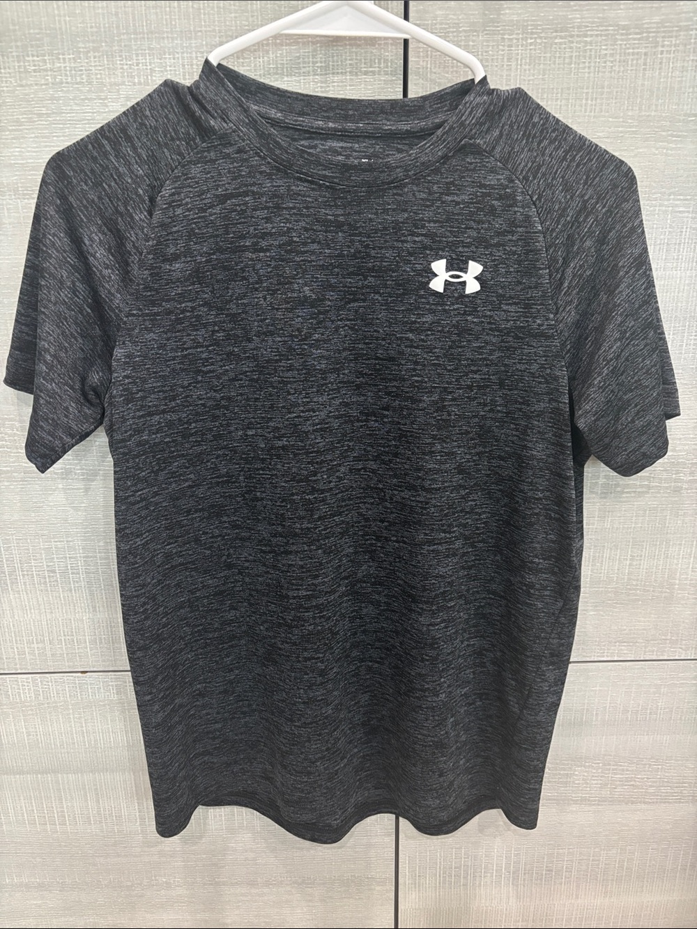 Under Armour Black Heather Short-Sleeve Performance Tee